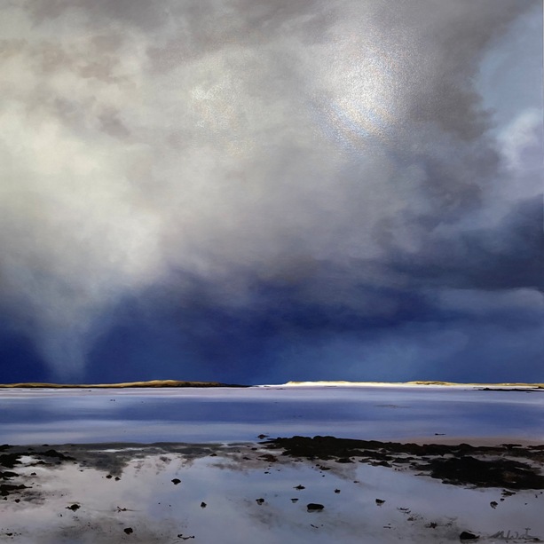 'Winter Light, North Uist' by artist Nicola Wakeling